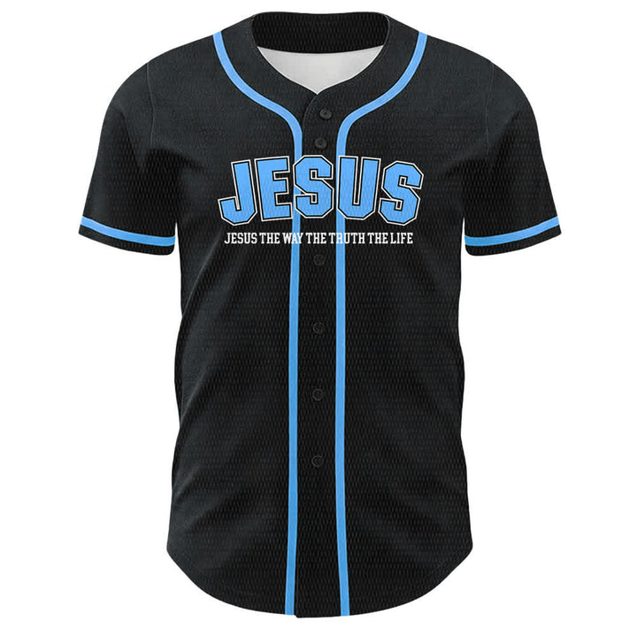 Christianartworkshop Jesus Psalm 23 The Lord Is My Shepherd Unisex Baseball Jersey - image 5