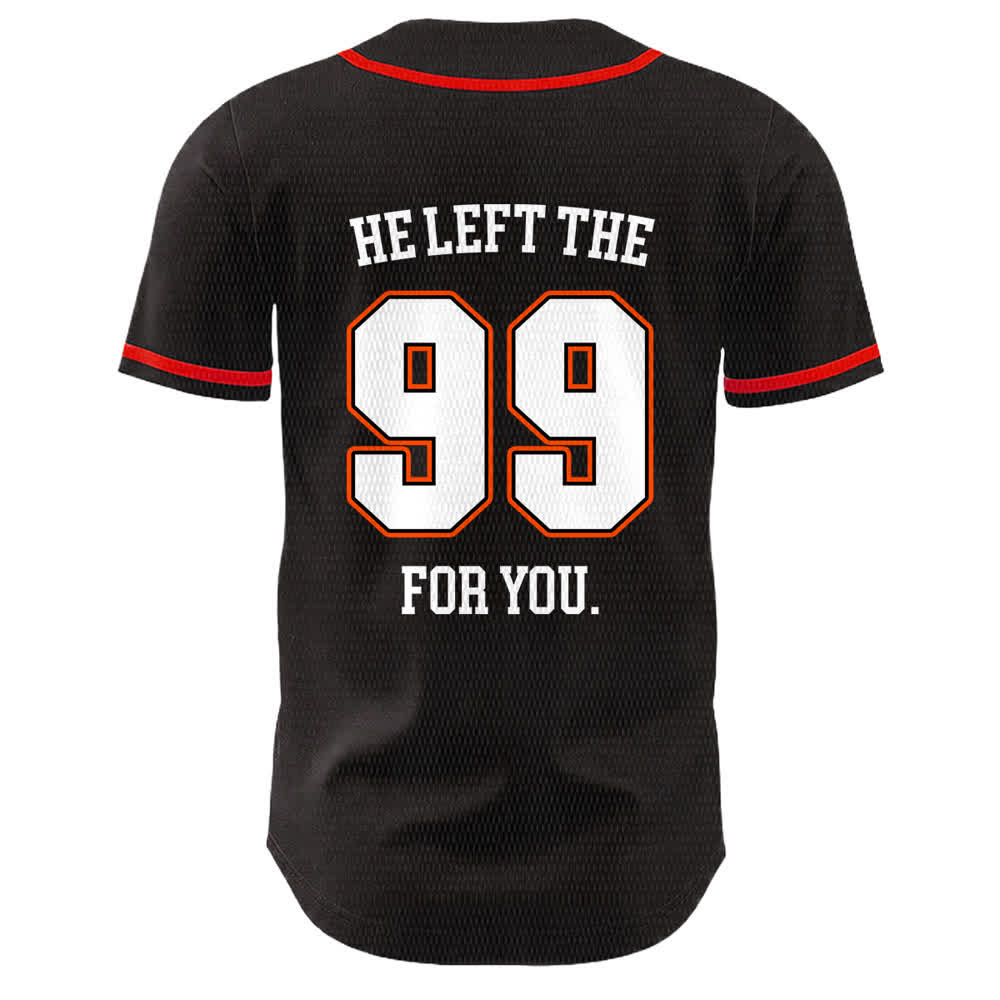 Christianartworkshop Jesus He Left The 99 For You Unisex Baseball Jersey - image 13