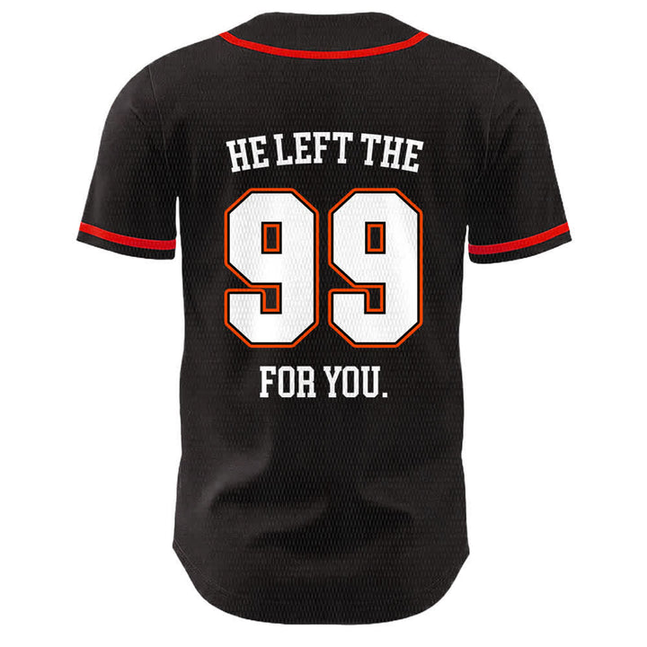 Christianartworkshop Jesus He Left The 99 For You Unisex Baseball Jersey - image 13