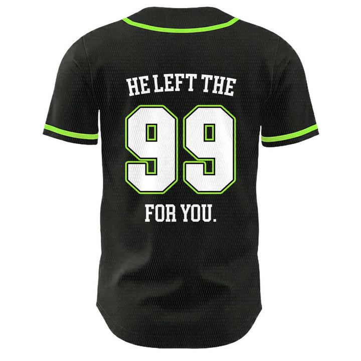 Christianartworkshop Jesus He Left The 99 For You Unisex Baseball Jersey - image 19