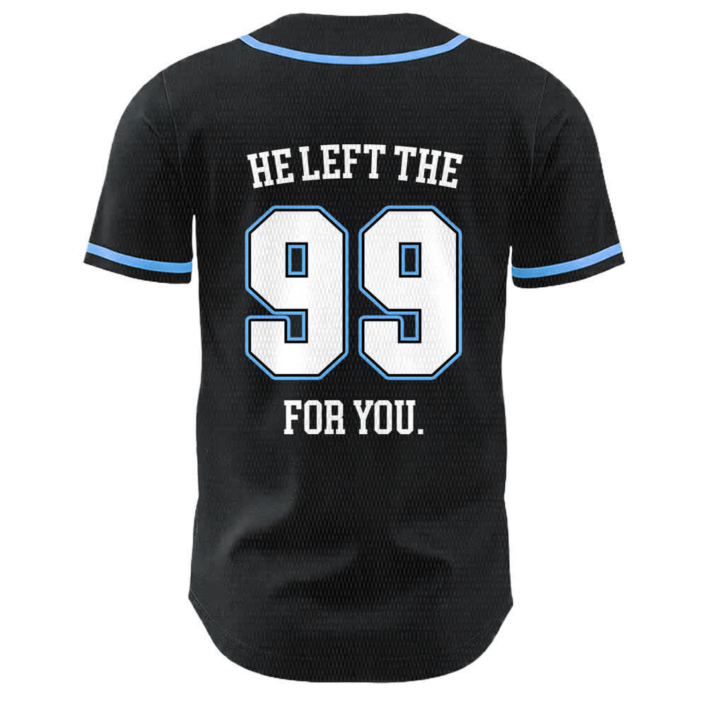 Christianartworkshop Jesus He Left The 99 For You Unisex Baseball Jersey - image 4