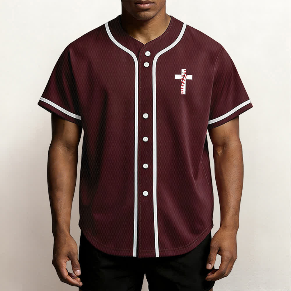 Christianartworkshop Philippians 4:13 I Can Do All Things Unisex Baseball Jersey - image 34