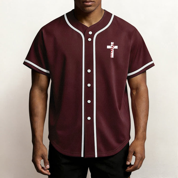 Christianartworkshop Philippians 4:13 I Can Do All Things Unisex Baseball Jersey - image 34