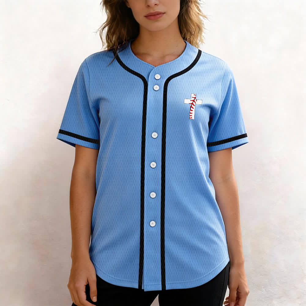 Christianartworkshop Philippians 4:13 I Can Do All Things Unisex Baseball Jersey - image 39