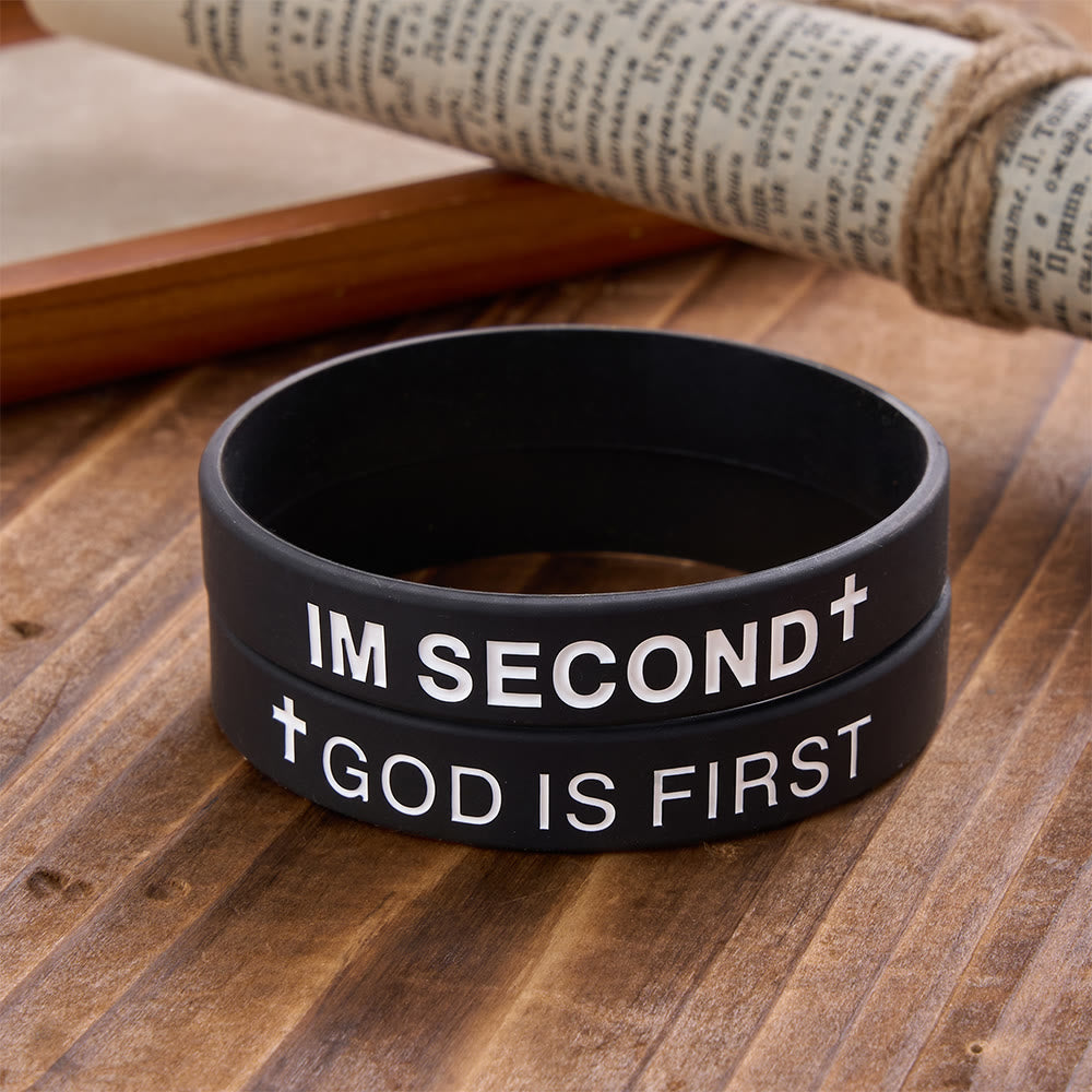 Christianartworkshop Cross Silicone Wristband With Inspirational Script: Emblem of Humble Sacred Surrender - image 18