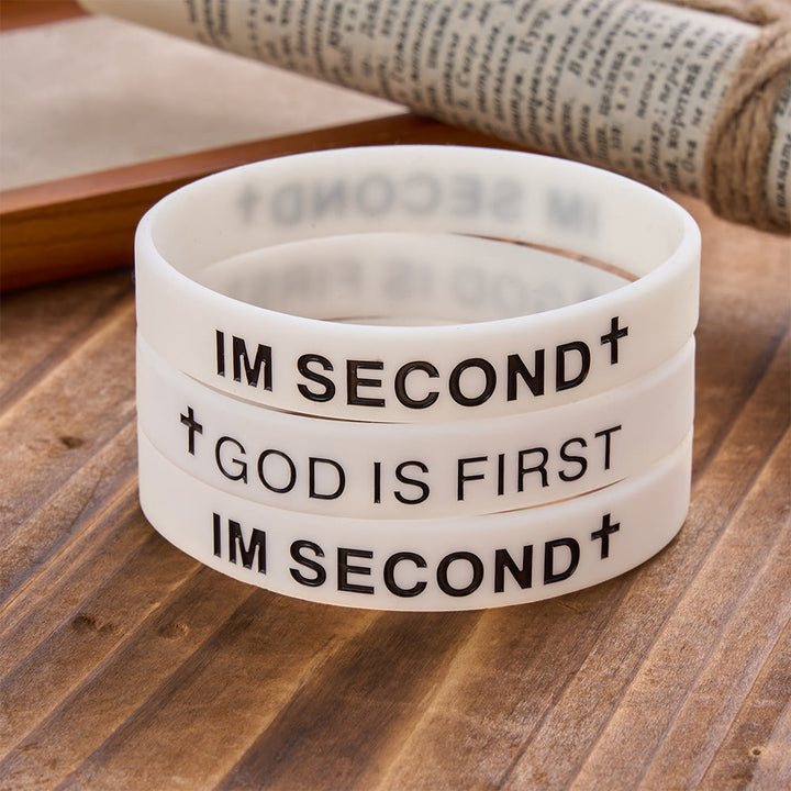 Christianartworkshop Cross Silicone Wristband With Inspirational Script: Emblem of Humble Sacred Surrender - image 11