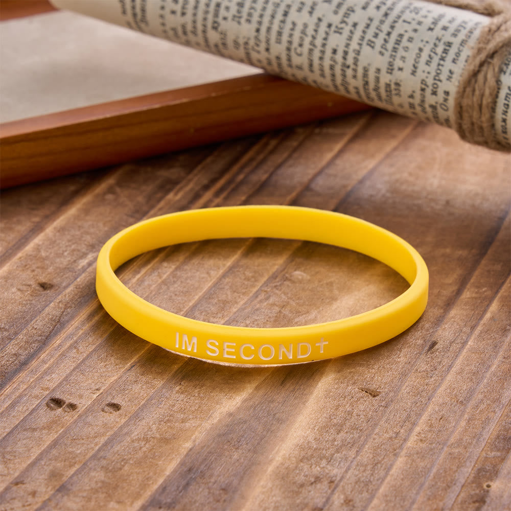 Christianartworkshop Cross Silicone Wristband With Inspirational Script: Emblem of Humble Sacred Surrender - image 13
