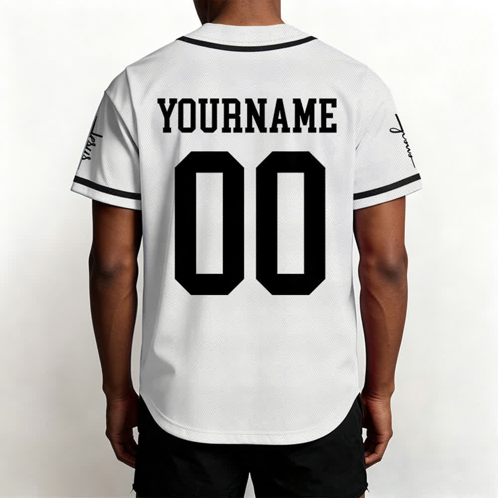 Christianartworkshop Child Of God Personalized Name Number Unisex Custom Baseball Jersey - image 7