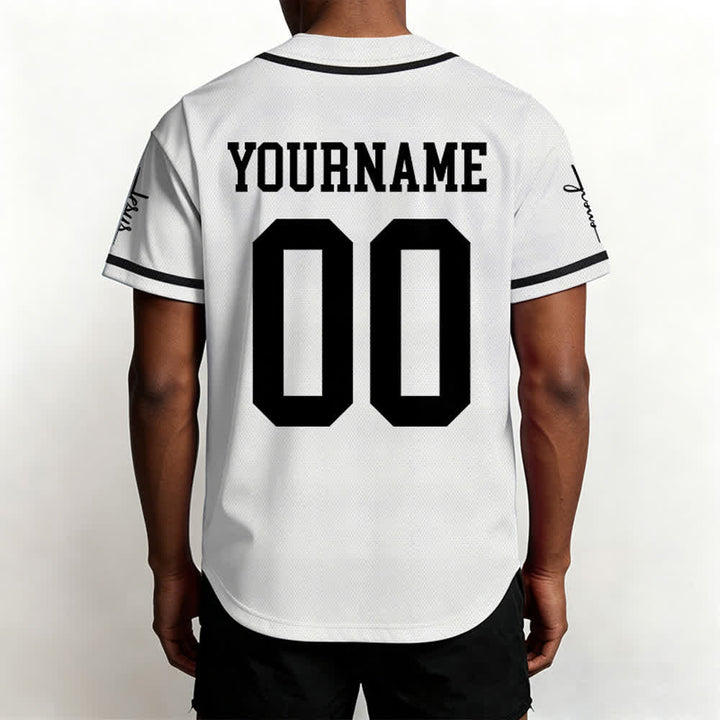 Christianartworkshop Child Of God Personalized Name Number Unisex Custom Baseball Jersey - image 7