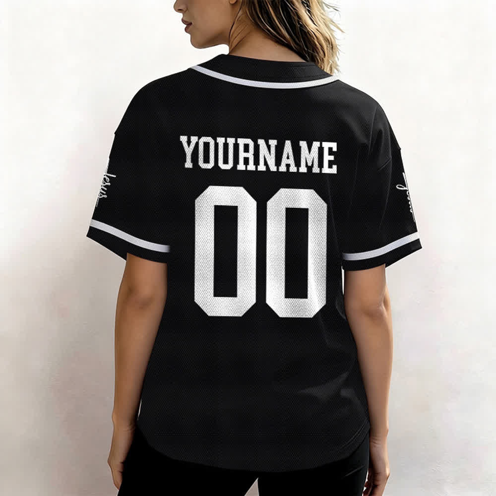 Christianartworkshop Child Of God Personalized Name Number Unisex Custom Baseball Jersey - image 15