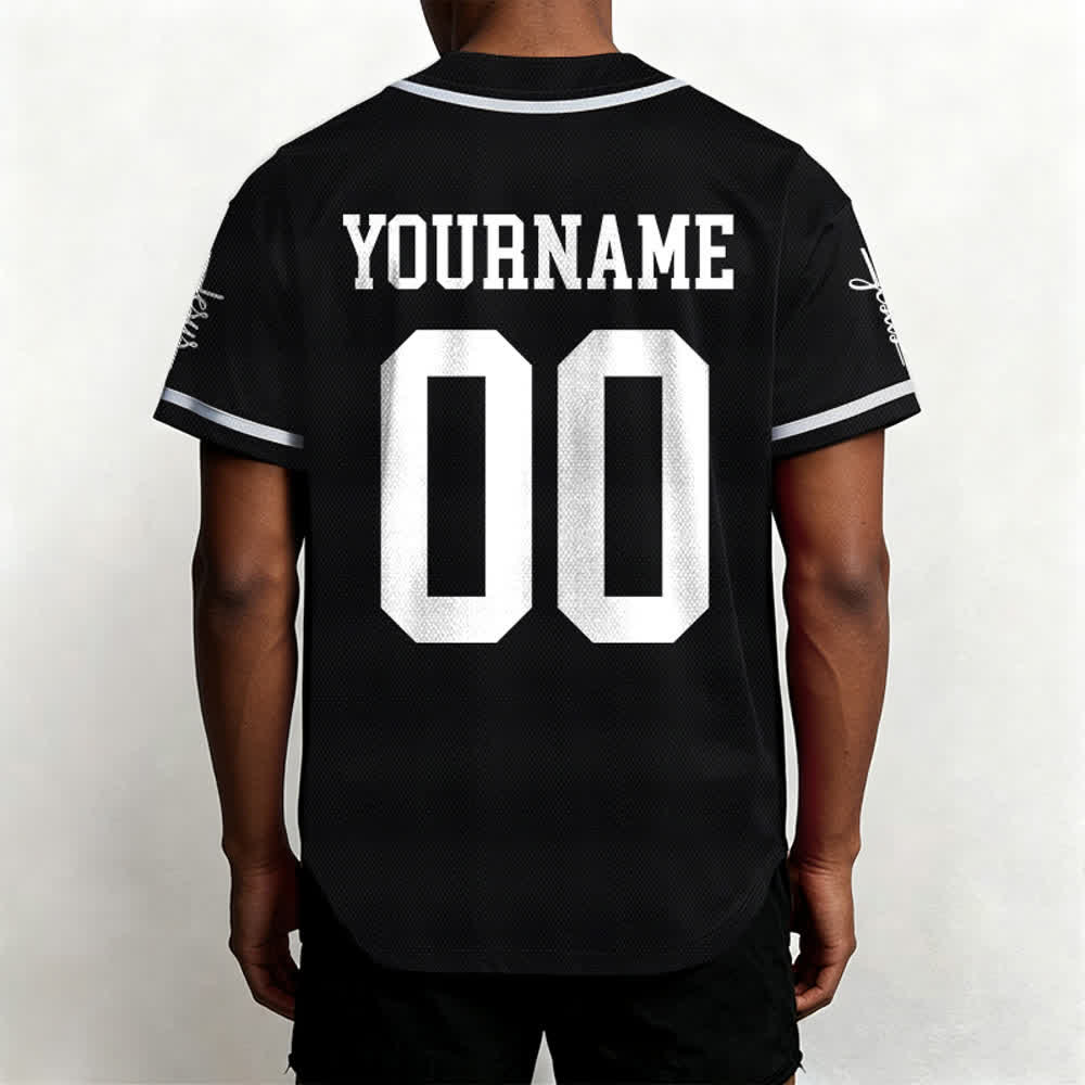 Christianartworkshop Child Of God Personalized Name Number Unisex Custom Baseball Jersey - image 13