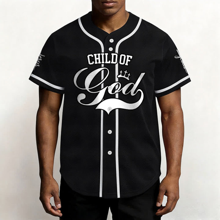 Christianartworkshop Child Of God Personalized Name Number Unisex Custom Baseball Jersey - image 12