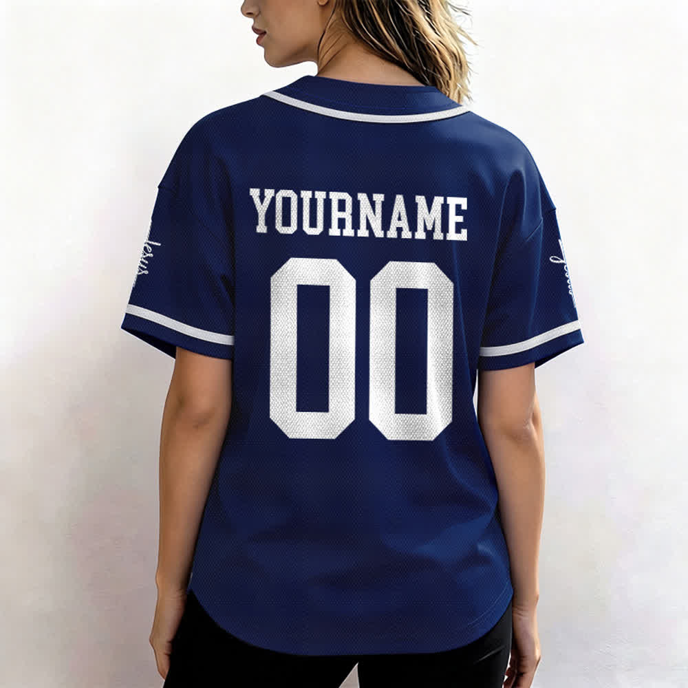 Christianartworkshop Child Of God Personalized Name Number Unisex Custom Baseball Jersey - image 45