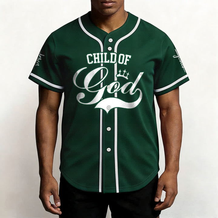 Christianartworkshop Child Of God Personalized Name Number Unisex Custom Baseball Jersey - image 52