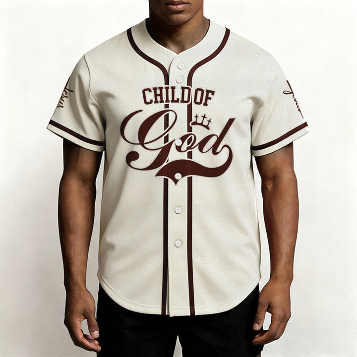 Christianartworkshop Child Of God Personalized Name Number Unisex Custom Baseball Jersey - image 62