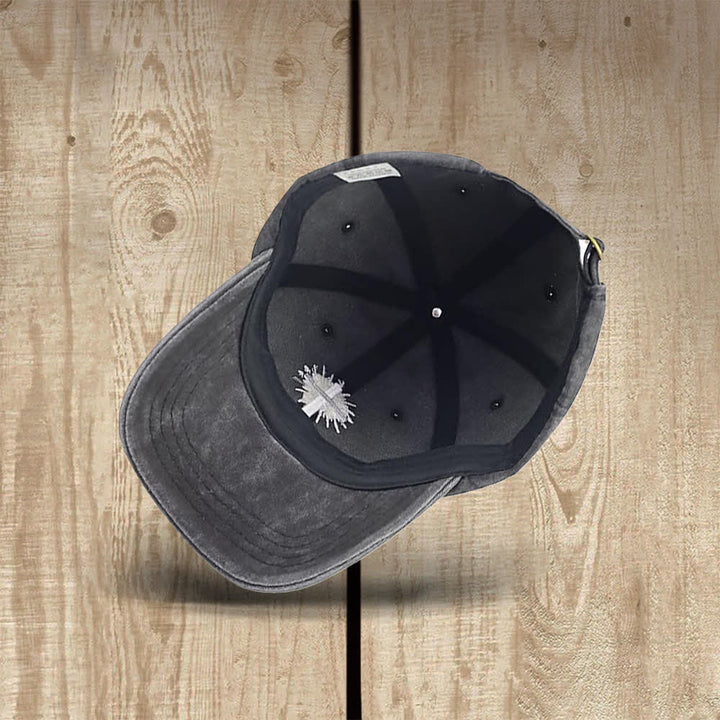 Christianartworkshop Radiant Burst Cross Symbol Embroidered Classic Casual Hat - image 6