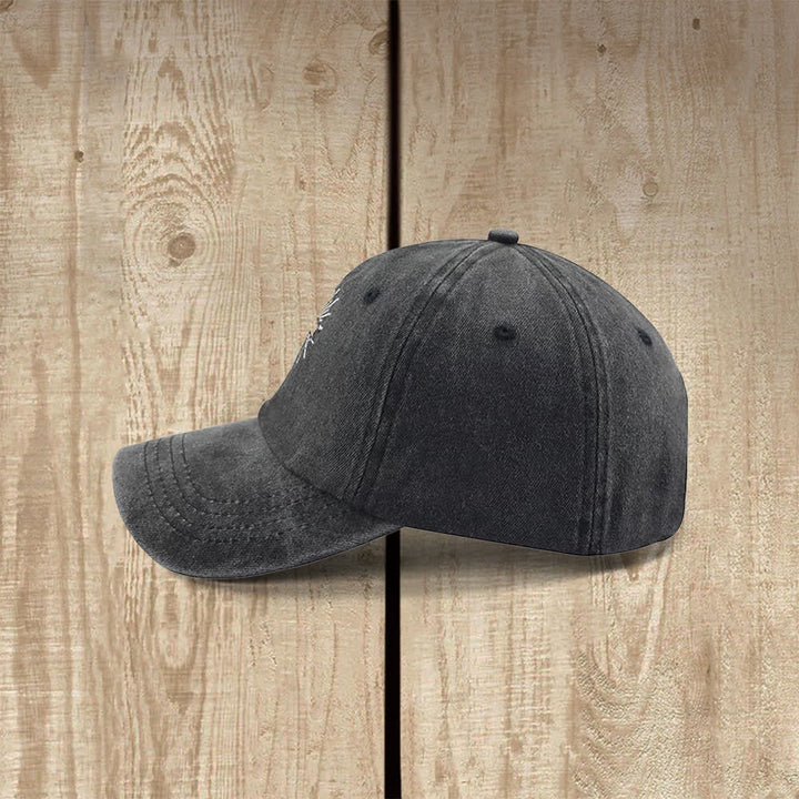 Christianartworkshop Radiant Burst Cross Symbol Embroidered Classic Casual Hat - image 4