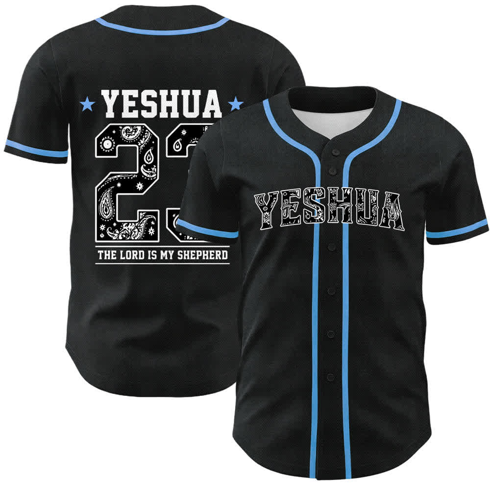 Christianartworkshop Be Strong In The Lord Templar Knight Jesus Unisex Baseball Jersey - Blue - 5XL - image 12