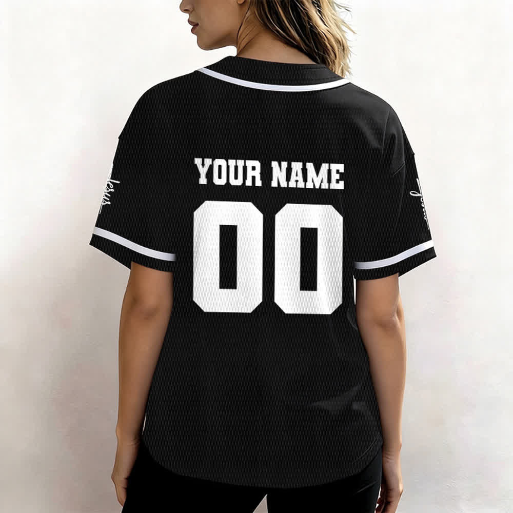 Christianartworkshop Classic Jesus Personalized Sportswear Unisex Custom Baseball Jersey - image 7