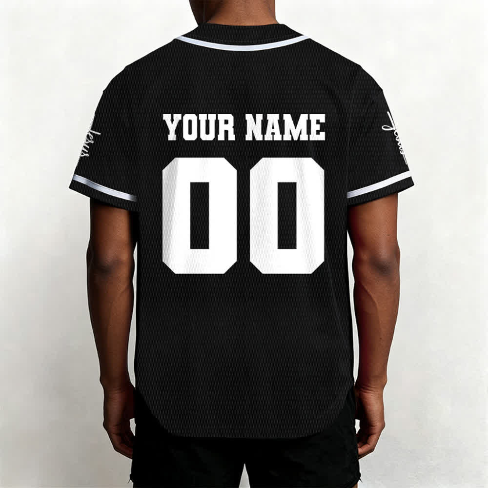 Christianartworkshop Classic Jesus Personalized Sportswear Unisex Custom Baseball Jersey - image 5