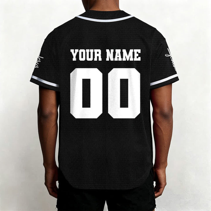 Christianartworkshop Classic Jesus Personalized Sportswear Unisex Custom Baseball Jersey - image 5