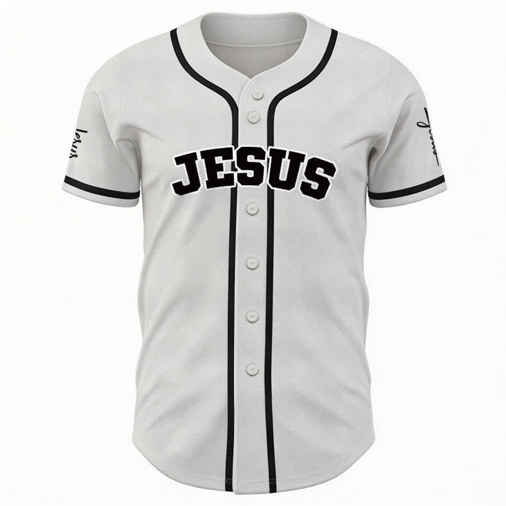 Christianartworkshop Classic Jesus Personalized Sportswear Unisex Custom Baseball Jersey - image 10
