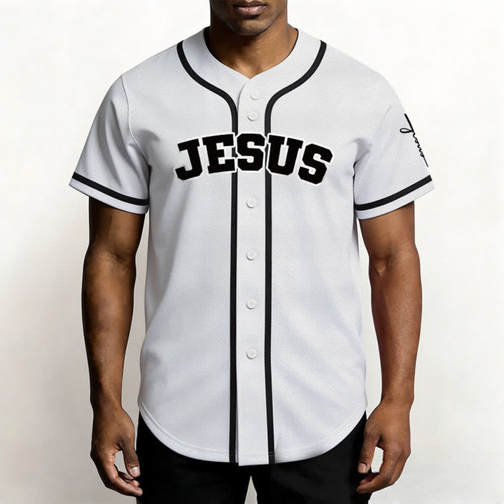 Christianartworkshop Classic Jesus Personalized Sportswear Unisex Custom Baseball Jersey - image 14