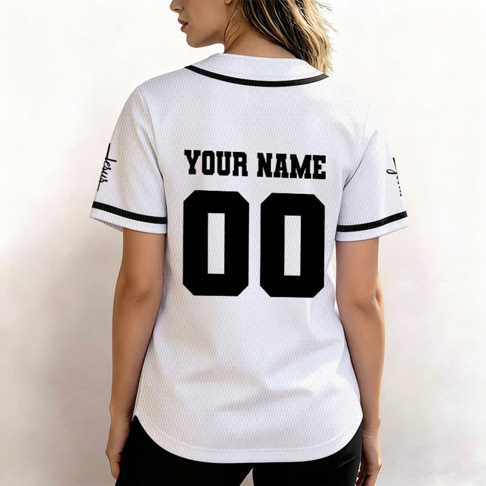 Christianartworkshop Classic Jesus Personalized Sportswear Unisex Custom Baseball Jersey - image 13