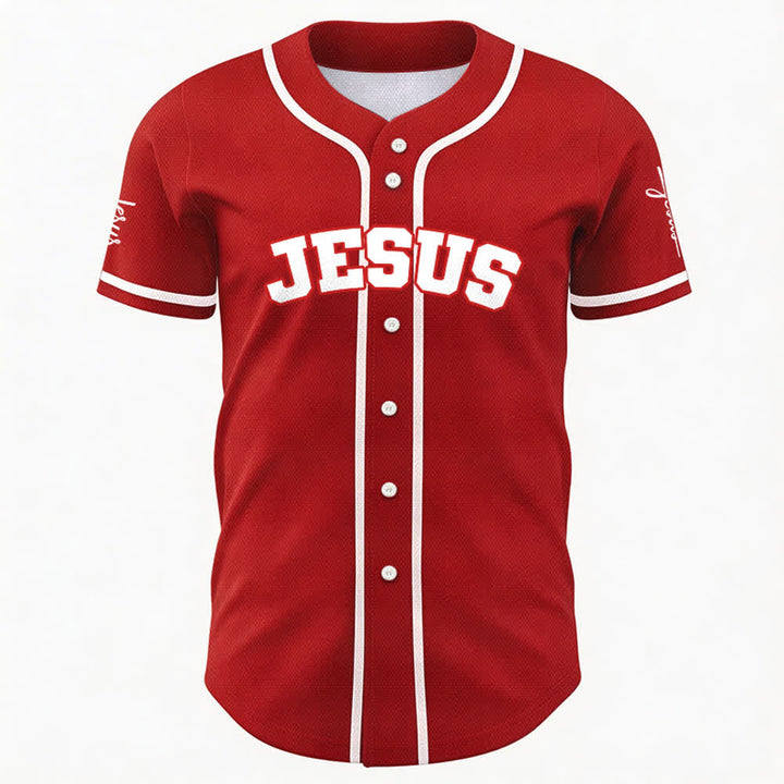 Christianartworkshop Classic Jesus Personalized Sportswear Unisex Custom Baseball Jersey - image 18