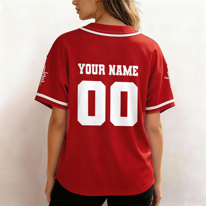 Christianartworkshop Classic Jesus Personalized Sportswear Unisex Custom Baseball Jersey - image 21