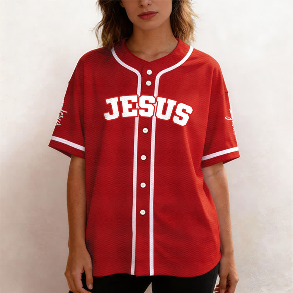 Christianartworkshop Classic Jesus Personalized Sportswear Unisex Custom Baseball Jersey - image 20