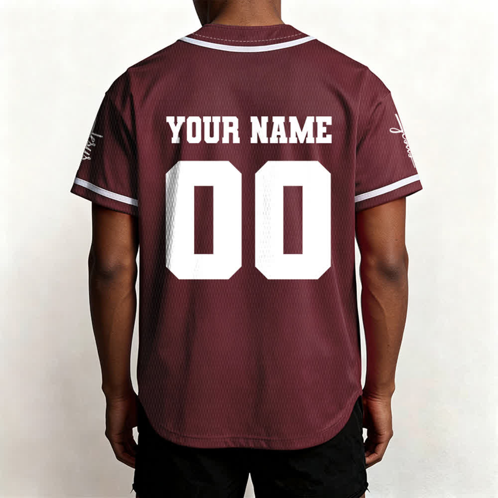 Christianartworkshop Classic Jesus Personalized Sportswear Unisex Custom Baseball Jersey - image 31