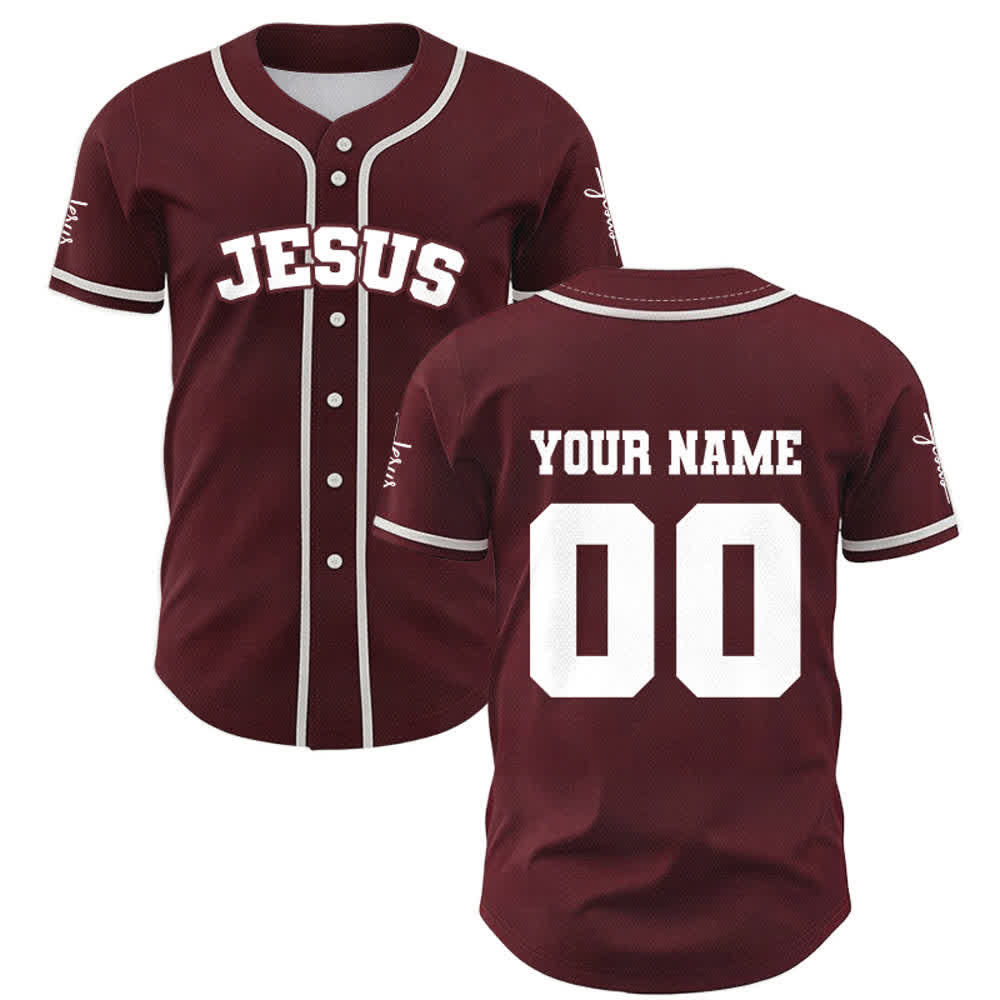 Christianartworkshop Classic Jesus Personalized Sportswear Unisex Custom Baseball Jersey - image 25
