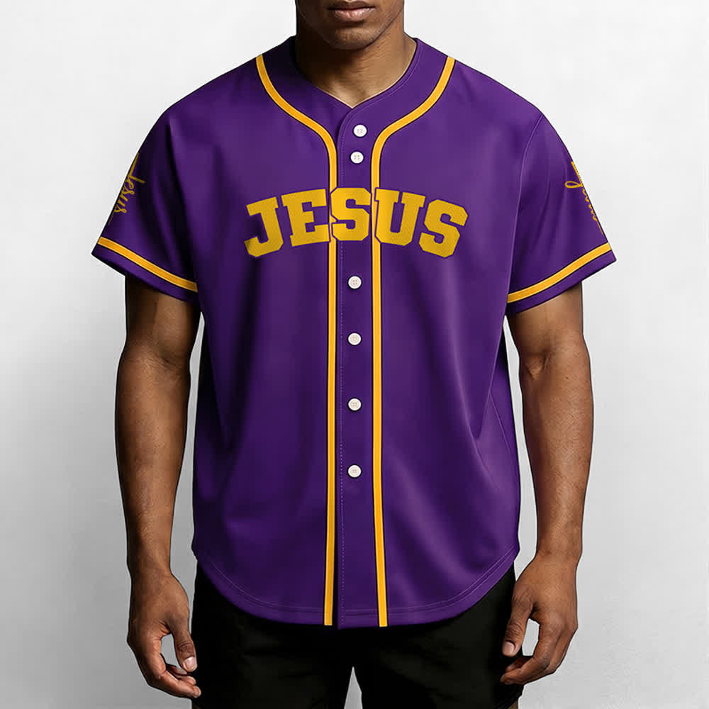 Christianartworkshop Classic Jesus Personalized Sportswear Unisex Custom Baseball Jersey - image 68