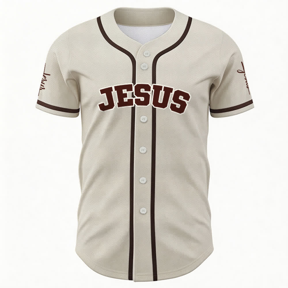 Christianartworkshop Classic Jesus Personalized Sportswear Unisex Custom Baseball Jersey - image 58