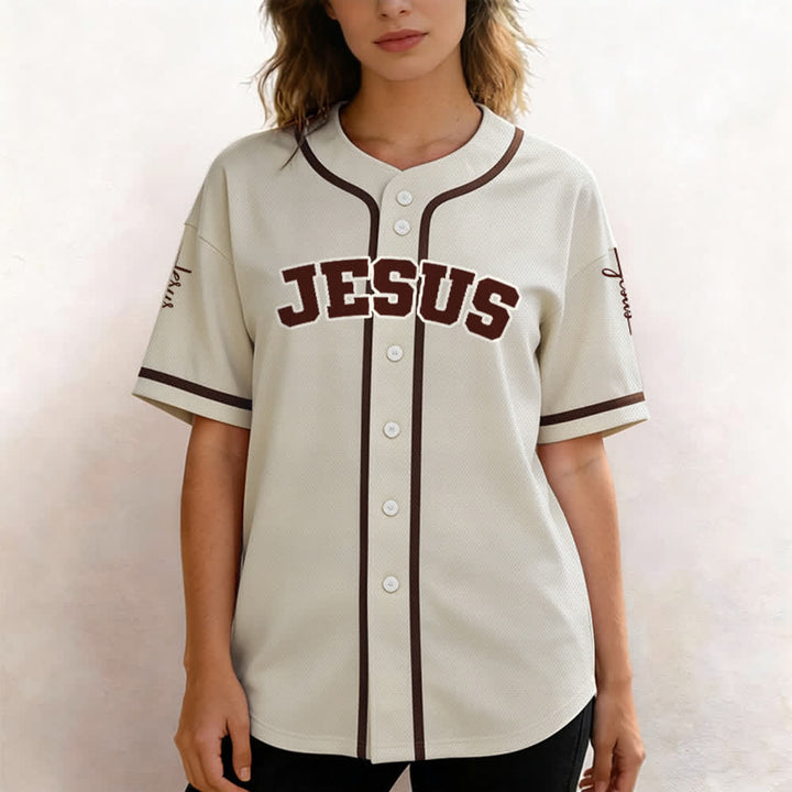 Christianartworkshop Classic Jesus Personalized Sportswear Unisex Custom Baseball Jersey - image 62
