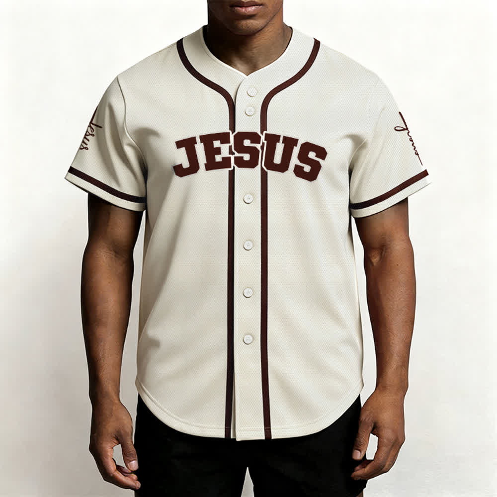 Christianartworkshop Classic Jesus Personalized Sportswear Unisex Custom Baseball Jersey - image 60