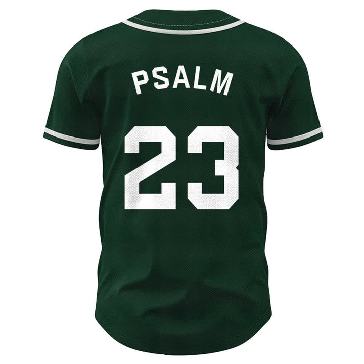 Christianartworkshop Retro Sport Style Psalm 23 Unisex Baseball Jersey - image 44