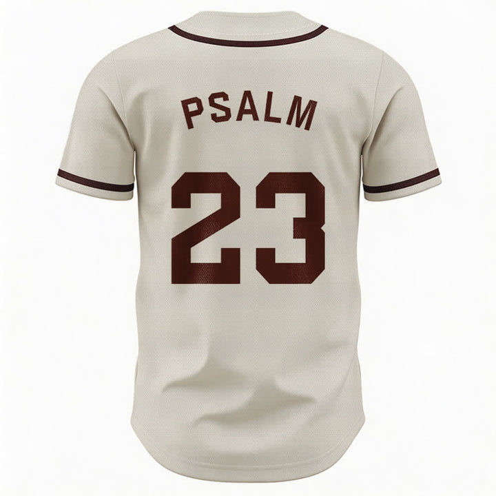 Christianartworkshop Retro Sport Style Psalm 23 Unisex Baseball Jersey - image 51
