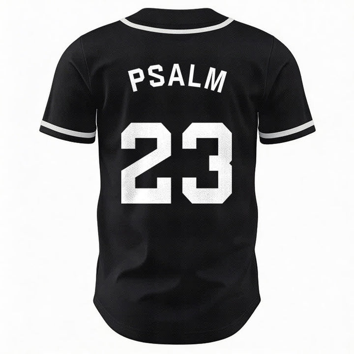 Christianartworkshop Retro Sport Style Psalm 23 Unisex Baseball Jersey - image 16