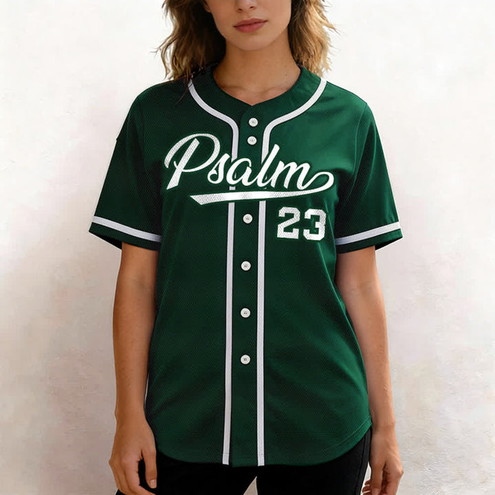 Christianartworkshop Retro Sport Style Psalm 23 Unisex Baseball Jersey - image 47