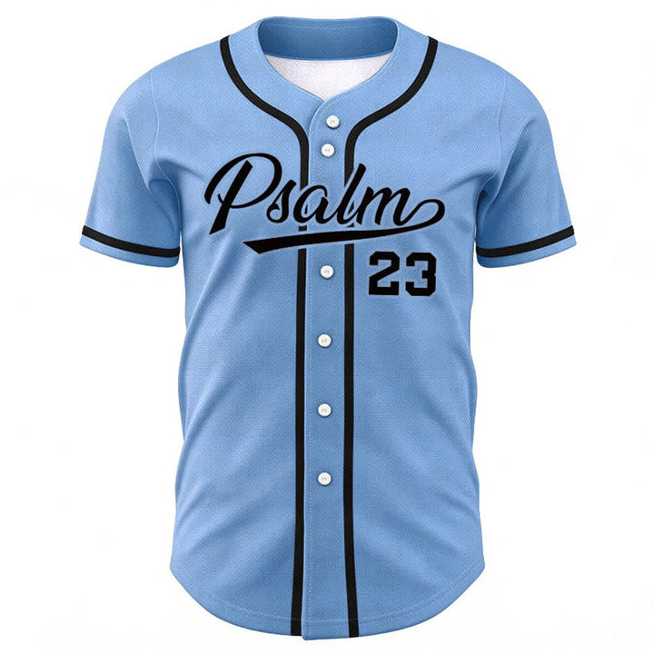 Christianartworkshop Retro Sport Style Psalm 23 Unisex Baseball Jersey - image 36