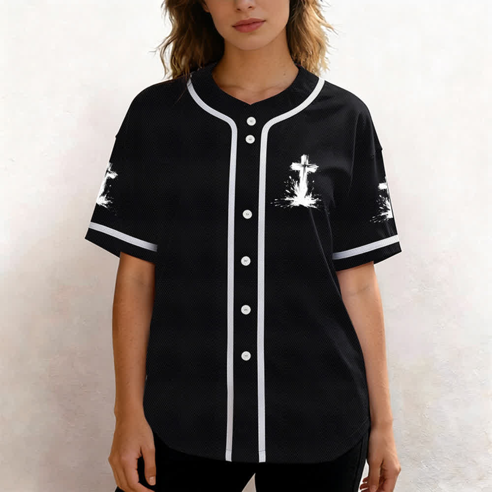 Christianartworkshop Not All Superheroes Wear Capes A Cross Unisex Baseball Jersey - image 13