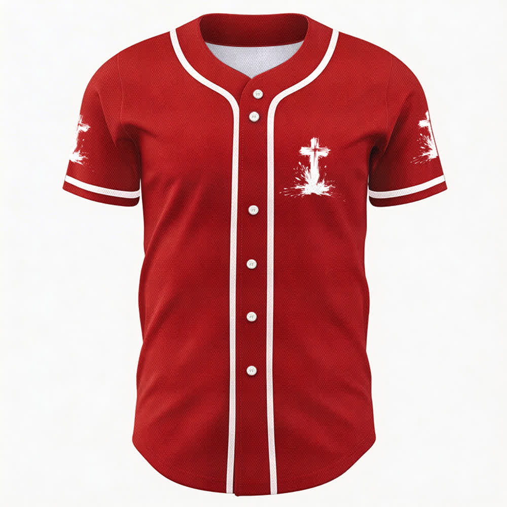 Christianartworkshop Not All Superheroes Wear Capes A Cross Unisex Baseball Jersey - image 16