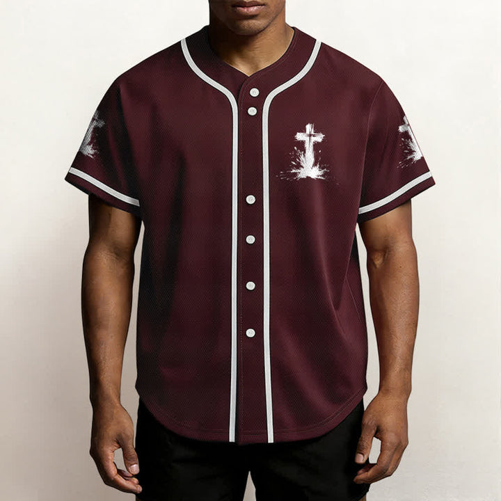Christianartworkshop Not All Superheroes Wear Capes A Cross Unisex Baseball Jersey - image 27