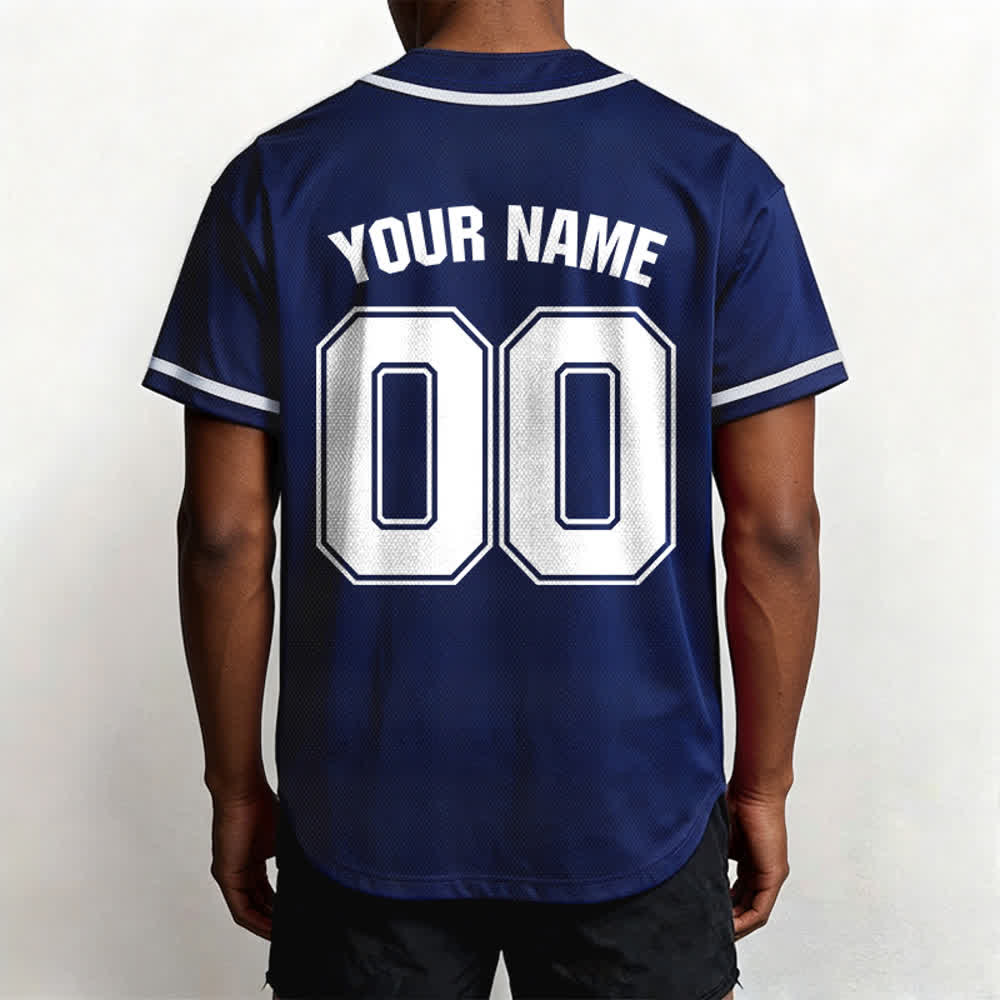 Christianartworkshop Faith Over Fear Custom Name Number Unisex Baseball Jersey - image 15