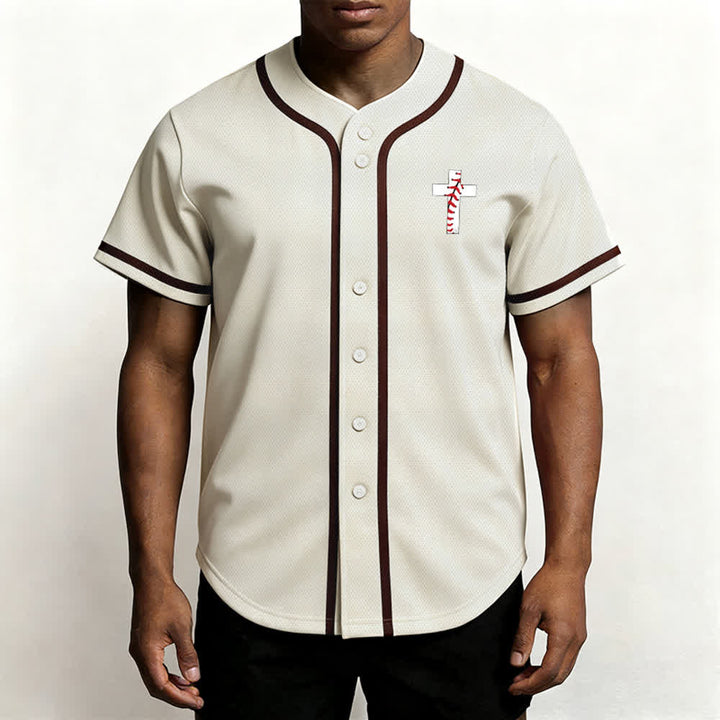Christianartworkshop Philippians 4:13 I Can Do All Things Unisex Baseball Jersey - image 6