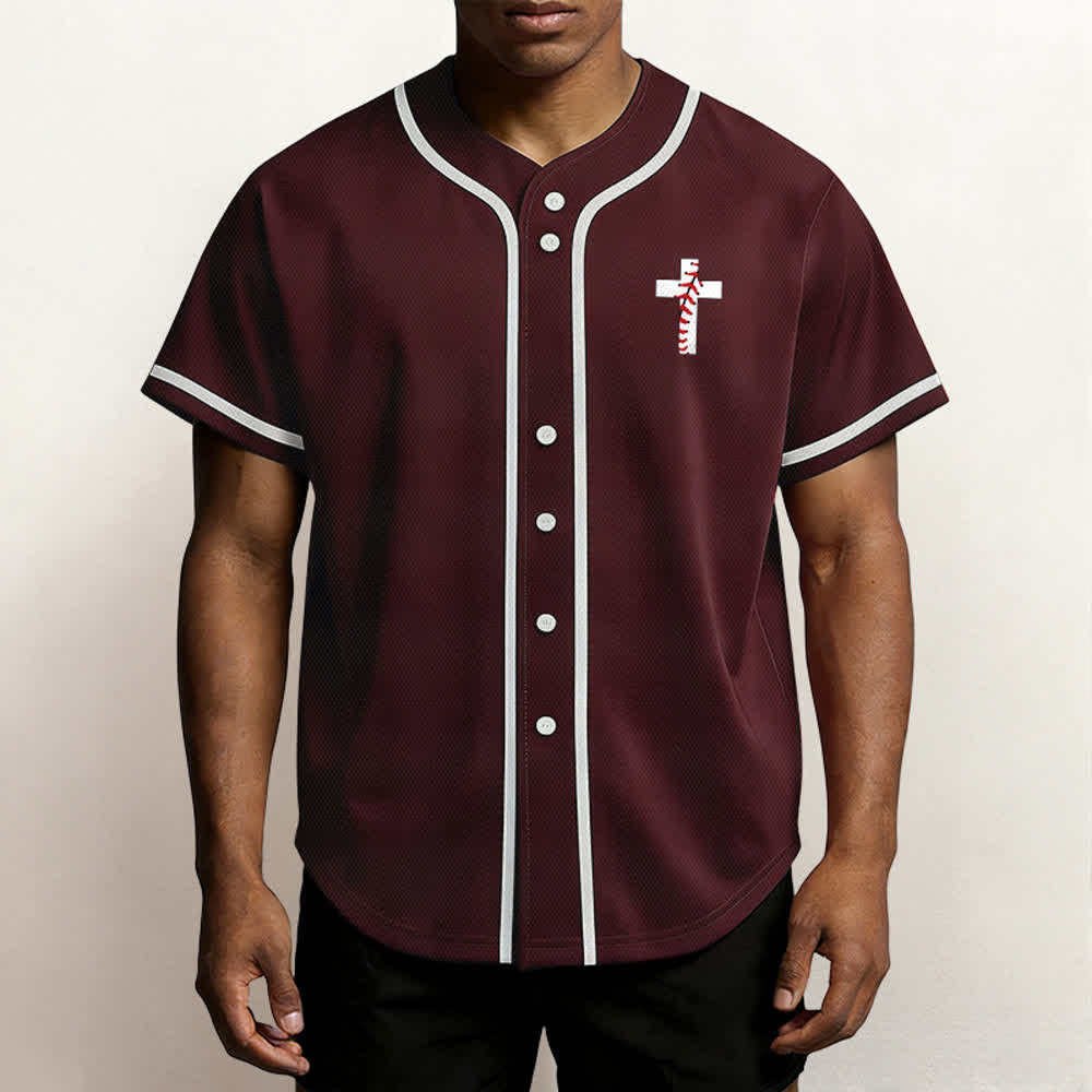 Christianartworkshop Philippians 4:13 I Can Do All Things Unisex Baseball Jersey - image 32