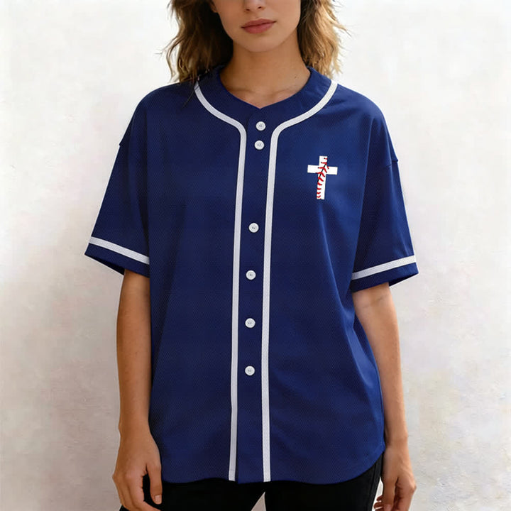 Christianartworkshop Philippians 4:13 I Can Do All Things Unisex Baseball Jersey - image 46