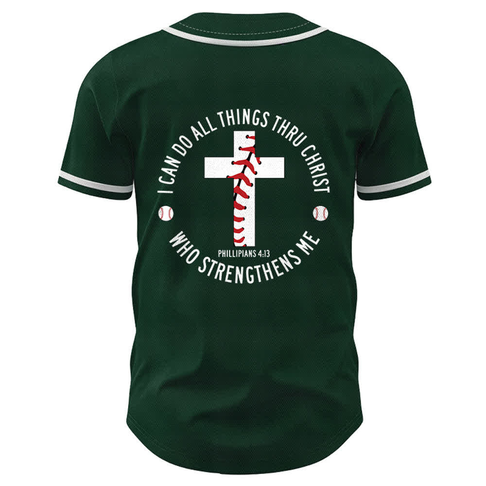Christianartworkshop Philippians 4:13 I Can Do All Things Unisex Baseball Jersey - image 50